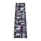 Flash Furniture Purple 2' x 7' Modern Color Blocked Area Rug ACD-RGTRZ861-27-PU-GG - alternate 4